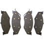 Crown Automotive 4383397 Brake Pad Set Front Left & Right - Fits 1987-1988 Jeep S Minivan