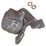 Crown Automotive J8131648 Front Left Brake Caliper for 1978-1981 Jeep CJ-5, CJ-7, CJ-8 w/ 2 Bolt Caliper Brackets, Less Pads