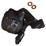 Crown Automotive J8131648 Front Left Brake Caliper for 1978-1981 Jeep CJ-5, CJ-7, CJ-8 w/ 2 Bolt Caliper Brackets, Less Pads
