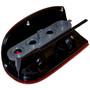 Crown Automotive 55155829AF Left Tail Lamp for 2002-2004 KJ Liberty - Amber, Red, White Plastic, Sold Individually