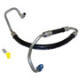 Crown Automotive 52088452AD Power Steering Pressure Hose for 1999-2004 Jeep Grand Cherokee w/ 4.0L Engine - Black, Silver Metal, Rubber