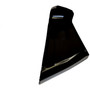Crown Automotive 5DY08TZZ Bumper End Cap Rear Right - Fits 1997-2001 Jeep XJ Cherokee, Flat Black Finish