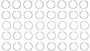 Enginetech S40518-020 Premium .020" Oversize Piston Ring Set for 1992-2004 Chevy GMC Hummer 6.5L 395ci V8 - Complete Engine Ring Set