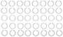 Enginetech M98128-STD Premium Standard Piston Ring Set for 2008-2010 Ford 6.4L 391ci V8 - Complete Engine Ring Set - Sized by Bore