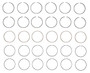 Enginetech C86006-STD Premium Standard Piston Ring Set for 1992-2005 Toyota Lexus 3.0L I6 - Complete Engine Ring Set - Sized by Bore