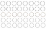 Enginetech M38058-060 Premium .060" Oversize Piston Ring Set for 1968-1990 Jeep Buick Oldsmobile 5.0L/5.7L V8 - Complete Engine Ring Set