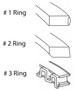 Enginetech S94126-STD Premium Standard Piston Ring Set for 2003-2015 Toyota 4.0L 241ci V6 - Complete Engine Ring Set - Sized by Bore