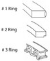 Enginetech S86004-STD Premium Standard Piston Ring Set for 2014-2020 Subaru 2.0L 122ci 4cyl - Complete Engine Ring Set - Sized by Bore