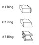 Enginetech C87126-STD Premium Standard Piston Ring Set for 1987-1995 Nissan INFINITI 3.0L 181ci V6 - Complete Engine Ring Set