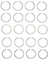 Enginetech M30314-STD Premium Standard Piston Ring Set for 2012-2019 Hyundai Kia 1.6L 97ci I4 - Complete Engine Ring Set