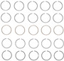Enginetech M36626-STD Premium Standard Piston Ring Set for 2012-2019 Hyundai Kia 3.3L V6 - Complete Engine Ring Set - Sized by Bore
