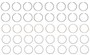 Enginetech R34048-040 Cast .040" Oversize Piston Ring Set for 1967-1973 Dodge Plymouth Buick 5.6L/6.6L V8 - Complete Engine Ring Set