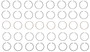 Enginetech M10268-STD Premium Standard Piston Ring Set for 2010-2020 Ford 6.2L 379ci V8 - Complete Engine Ring Set - Sized by Bore