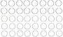 Enginetech M42518-020 Premium .020" Oversize Piston Ring Set for 1991-2000 Chevy GMC 7.4L 454ci V8 - Complete Engine Ring Set