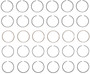 Enginetech S39526-.50 Premium .50mm Oversize Piston Ring Set for 2000-2011 Ford Mercury 4.0L 245ci V6 - Complete Engine Ring Set