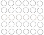 Enginetech S92316-.75 Premium .75mm Oversize Piston Ring Set for 1996-2009 Chevy Dodge Chrysler 3.2L/3.4L V6 - Complete Engine Ring Set