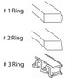 Enginetech S78124-STD Premium Standard Piston Ring Set for 1999-2003 Mazda 1.6L I4 - Complete Engine Ring Set - Sized by Bore