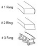 Enginetech C28554-.50 Premium .50mm Oversize Piston Ring Set for 2011-2021 Chevy Buick 1.4L 83ci I4 - Complete Engine Ring Set