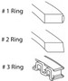 Enginetech C37796-STD Premium Standard Piston Ring Set for 2011-2020 Dodge Chrysler Ram Jeep 3.6L 220ci V6 - Complete Engine Ring Set