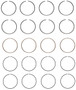 Enginetech S82164-.50 Premium .50mm Oversize Piston Ring Set for 1999-2002 Saturn 1.9L 116ci I4 - Complete Engine Ring Set
