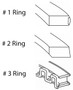 Enginetech S82164-.50 Premium .50mm Oversize Piston Ring Set for 1999-2002 Saturn 1.9L 116ci I4 - Complete Engine Ring Set