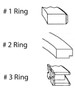 Enginetech S81134-STD Premium Standard Piston Ring Set for 2002-2004 Kia 1.8L I4 - Complete Engine Ring Set - Sized by Bore