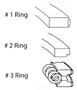 Enginetech M36626-020 Premium .020" Oversize Piston Ring Set for 2012-2019 Hyundai Kia 3.3L V6 - Complete Engine Ring Set
