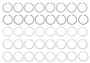 Enginetech M40918-020 Premium .020" Oversize Piston Ring Set for 2012-2020 Dodge Ram Jeep 6.4L 392ci V8 - Complete Engine Ring Set