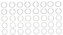 Enginetech C10218-STD Premium Standard Piston Ring Set for 1996-2009 Chevy GMC Pontiac 5.7L/6.0L 350-364ci V8 - Complete Engine Ring Set