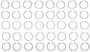 Enginetech M40058-020 Premium .020" Oversize Piston Ring Set for 1953-1994 Chevy GMC Ford 4.7L-6.6L 289-400ci V8 - Complete Engine Ring Set