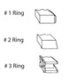 Enginetech C87014-.50 Premium .50mm Oversize Piston Ring Set for 1981-1983 Nissan 2.2L 2187ci I4 - Complete Engine Ring Set