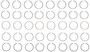 Enginetech M40558-060 Premium .060" Oversize Piston Ring Set for 1961-1976 Ford Mercury 5.9L-6.7L 360-410ci V8 - Complete Engine Ring Set
