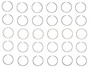 Enginetech S95516-.50 Premium .50mm Oversize Piston Ring Set for 2001-2019 Nissan INFINITI Suzuki 3.5L/4.0L V6 - Complete Engine Ring Set
