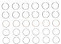 Enginetech C10216-STD Premium Standard Piston Ring Set for 1996-2014 Chevy GMC Oldsmobile Isuzu 4.3L 262ci V6 - Complete Engine Ring Set