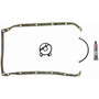 Fel-Pro OS 34300 C Oil Pan Gasket Set for 1987-2003 Isuzu/Buick/Chevrolet - Blue Stripe cork-rubber - fits Hombre, Century, Skyhawk, Beretta