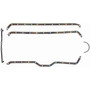 Fel-Pro OS 13881 C-1 Oil Pan Gasket Set for 1964-1991 Jeep/AM/American - Blue Stripe cork-rubber - fits Commando, DJ5, Gladiator, J-100