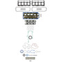 Fel-Pro Full Gasket Set 260-3145 for 2003-2008 Chrysler/Dodge 5.7L (Aspen, Durango, Ram 1500, Ram 2500)