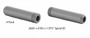 Valve Guide 4 Count - .2605 x .4765 x 1.975" - Iron Spiral Reamed - GD8155
