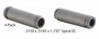 Valve Guide 4 Count - .3150 x .5145 x 1.735" - Iron Spiral Reamed - GD7576