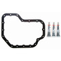 Fel-Pro OS 30742 Oil Pan Gasket Set for 2003-2009 Lexus/Toyota 4.7L V8 - High-temperature Rubber-coated fiber - fits GX470, 4Runner