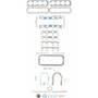 Fel-Pro Full Gasket Set 260-1035 for 1957-1977 Edsel/Ford/Mercury 5.9L 5.4L (Bermuda, Corsair, Pacer, Ranger)