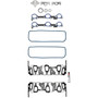Fel-Pro MS 98004 T Intake Manifold Gasket Set for 1993-1999 Buick/Chevrolet/Oldsmobile - PermaDryPlus - fits Century, Regal, Skylark,
