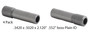 Valve Guide 4 Count - .3420 x .5020 x 2.120" - Iron Plain - GD3015