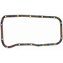 Fel-Pro OS 30629 C Oil Pan Gasket Set for 1990-1992 Nissan 2.4L L4 - Blue Stripe cork-rubber - fits Axxess, Stanza