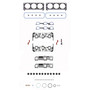 Fel-Pro Head Gasket Set HS 9071 PT-3 for 2005-2009 Chevrolet/Pontiac 3.4L (Equinox, Torrent)