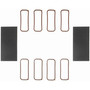 Fel-Pro Intake Manifold Gasket Set MS 92438 for 1997-2005 Avanti/Cadillac/Chevrolet 5.7L (II, CTS, Camaro, Corvette)