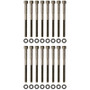 Fel-Pro ES 72249 Cylinder Head Bolt Set for 2003-2020 Lexus/Toyota/Lotus - fits IS300, RC350, RC300, LC500h