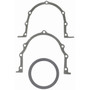 Fel-Pro BS 40408-1 One-Piece Rear Main Seal Set for 1974-1992 Hyundai/Chrysler/Dodge - Rubber - fits Stellar, Sonata, Conquest, E Class