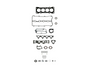 Fel-Pro FS 8553 PT-9 Full Gasket Set for 1966-1978 Chrysler/Dodge/Plymouth - fits Cordoba, LeBaron, Town & Country, Polara