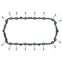 Fel-Pro Oil Pan Gasket Set OS 30717 R for 1990-2001 Ford/Mazda/Mercury 3.0L (Aerostar, Probe, Ranger, Taurus)